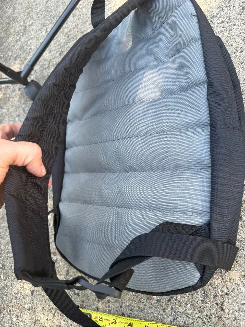 Incase Black Two-Tone Urban Backpack - plush lined, laptop sleeve